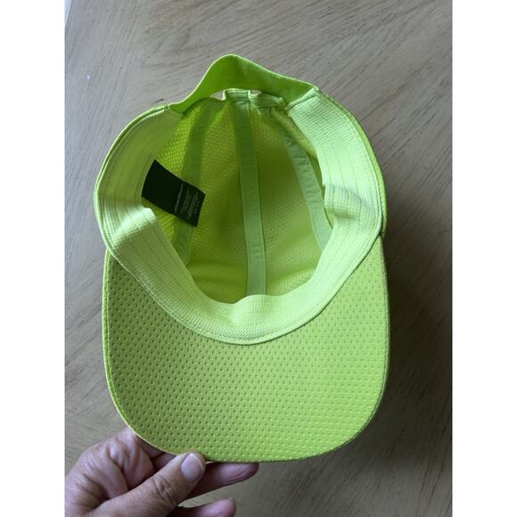 EDDIE BAUER Yellow Hat Running FREE SHADE LIGHTWEIGHT HIKING HAT STRETCH - Picture 4 of 5